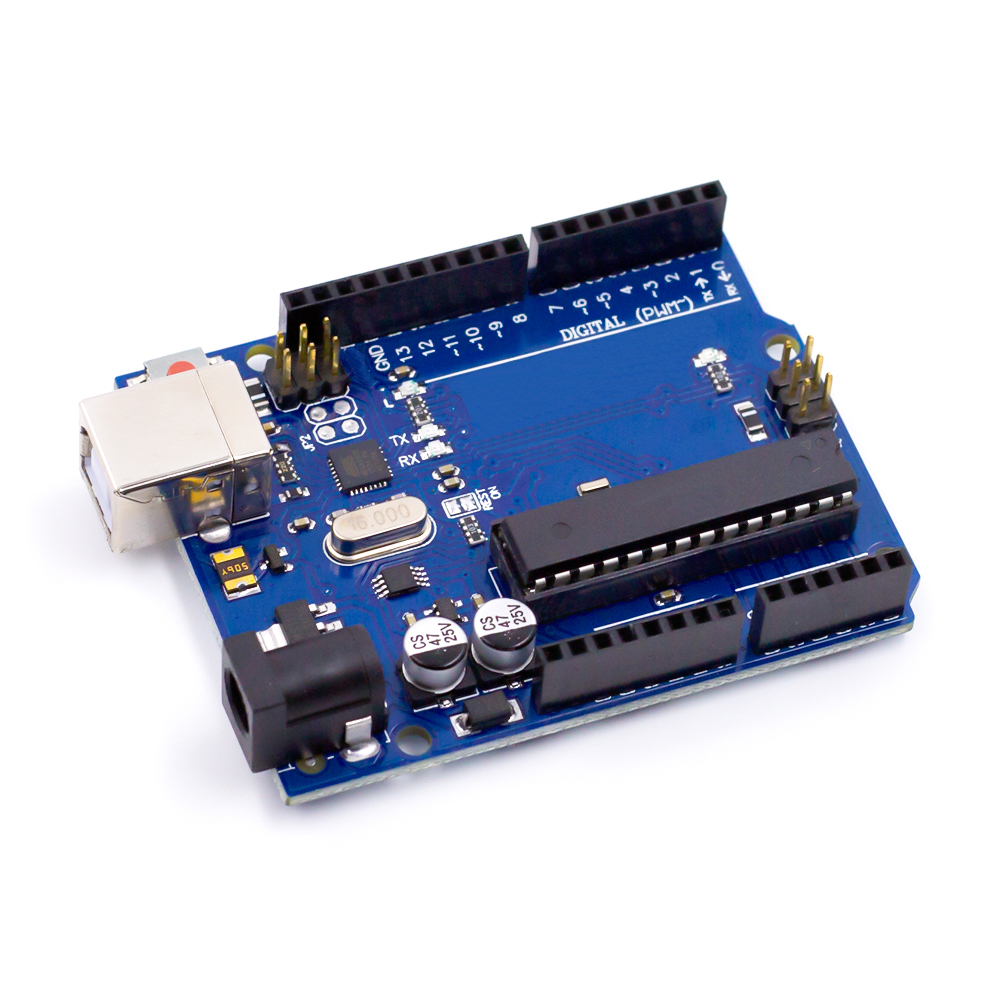 Контроллер Arduino UNO R3 DIP Atmega328P, с кабелем